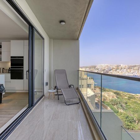 Designer 2Br Home With Stunning Views In St Pauls By 360 Estates San Pawl il-Baħar Kültér fotó
