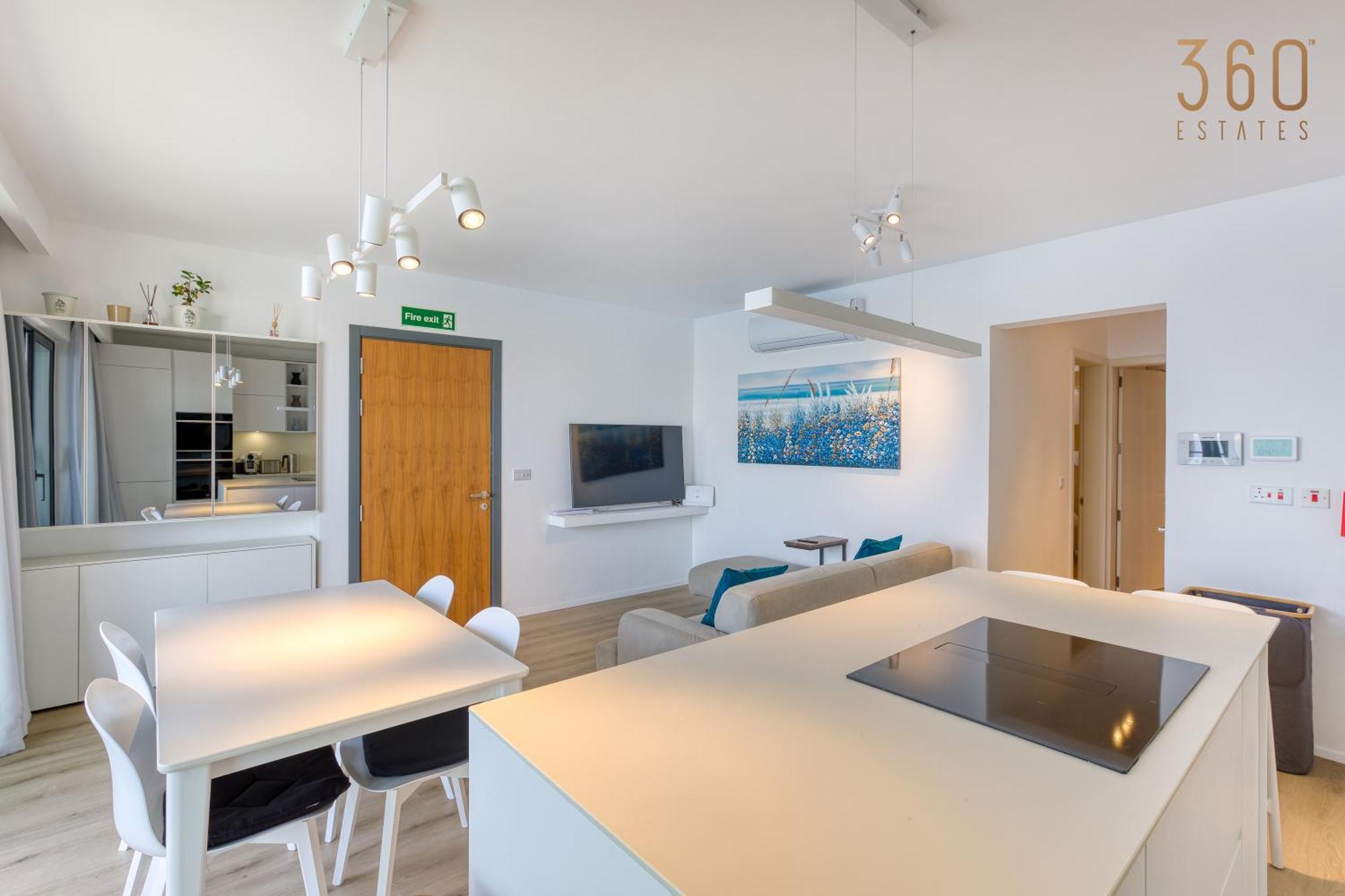 Designer 2Br Home With Stunning Views In St Pauls By 360 Estates San Pawl il-Baħar Kültér fotó