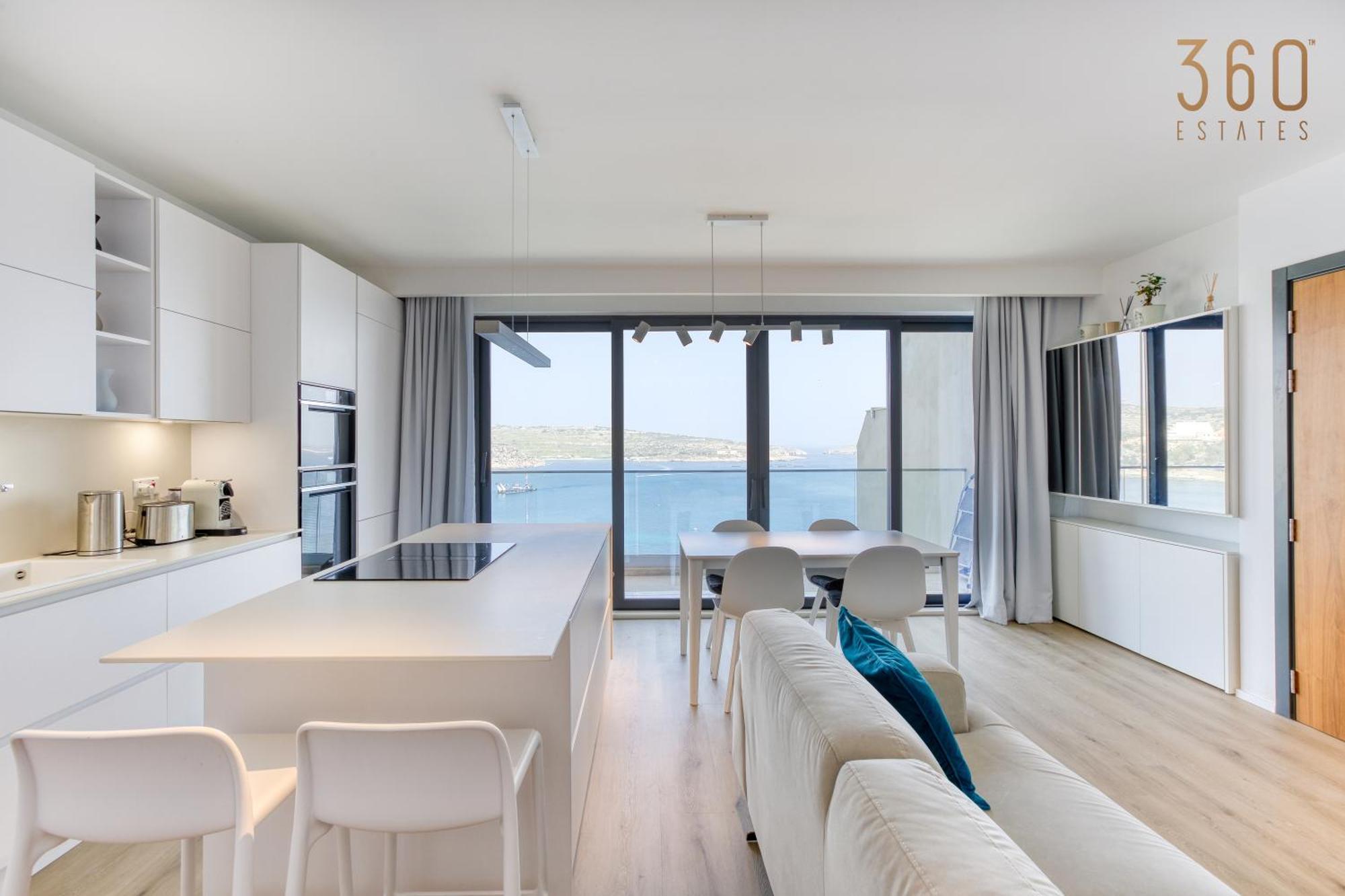 Designer 2Br Home With Stunning Views In St Pauls By 360 Estates San Pawl il-Baħar Kültér fotó